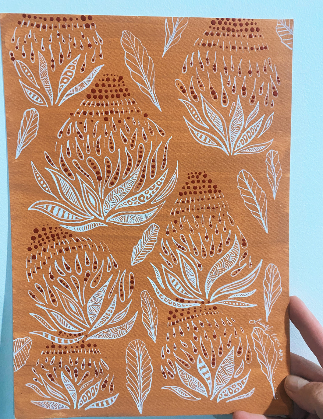 It’s a Waratah Kind of Life - A4 original